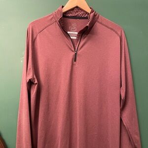 Swannies Gragham Quarter Zip